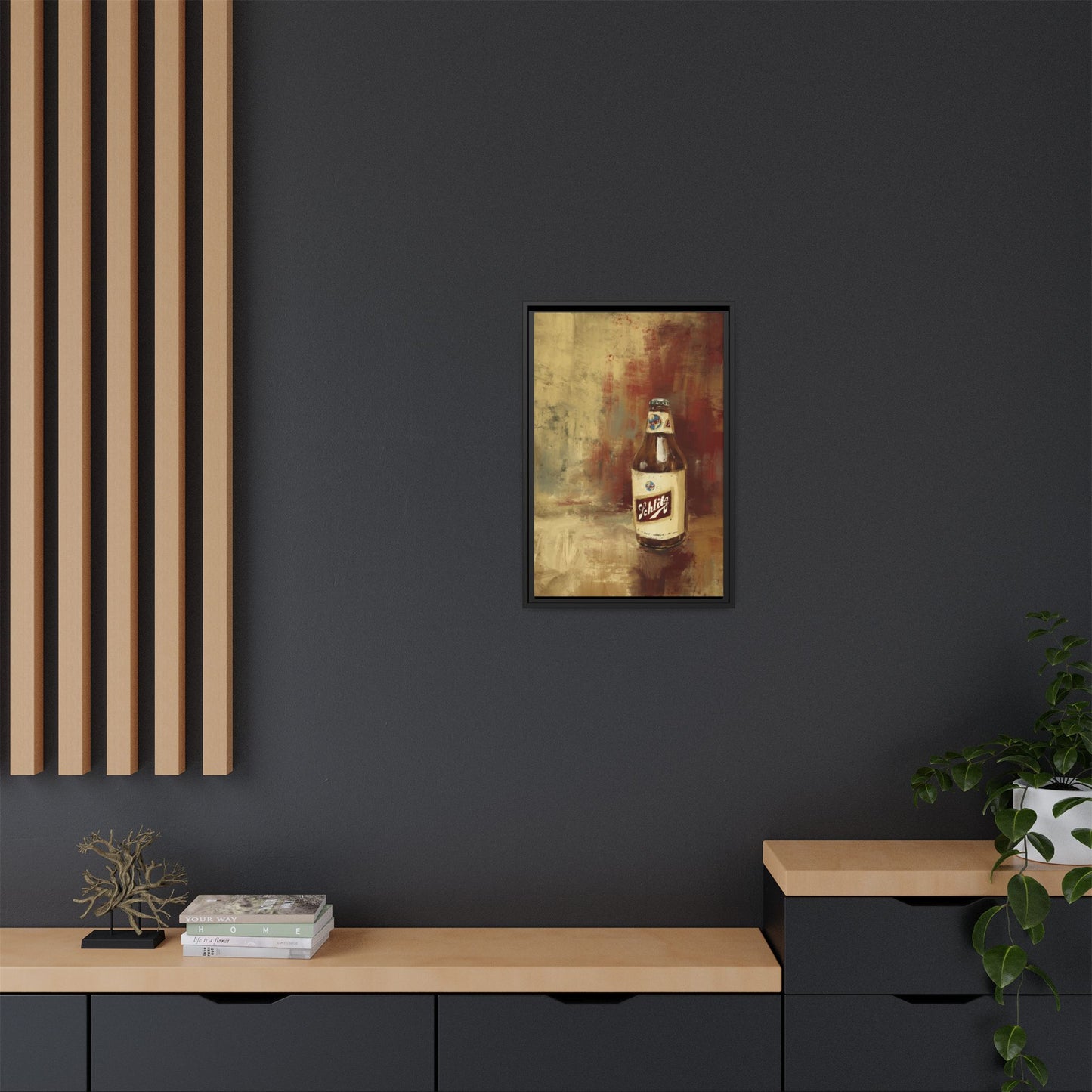 Last Call Legend - Gallery Wrapped Print with Black Frame