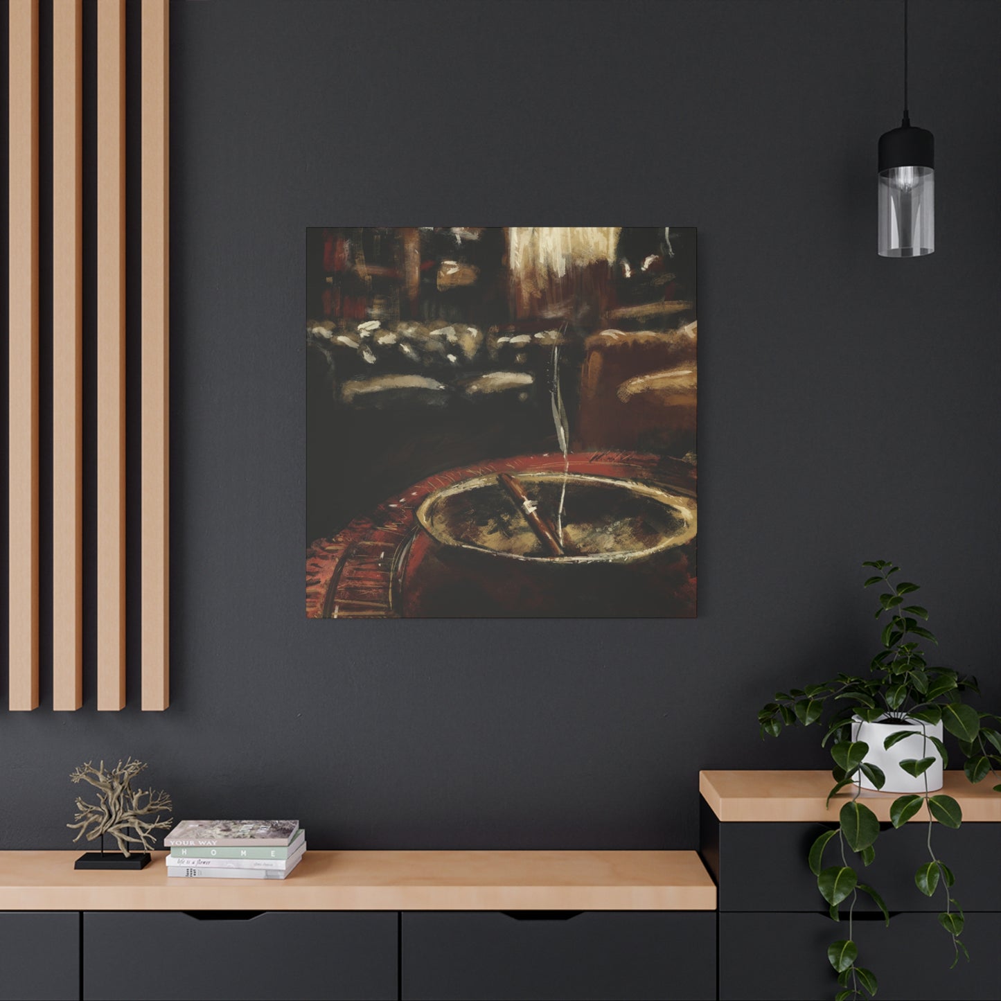 After the Smoke Clears - Canvas Print