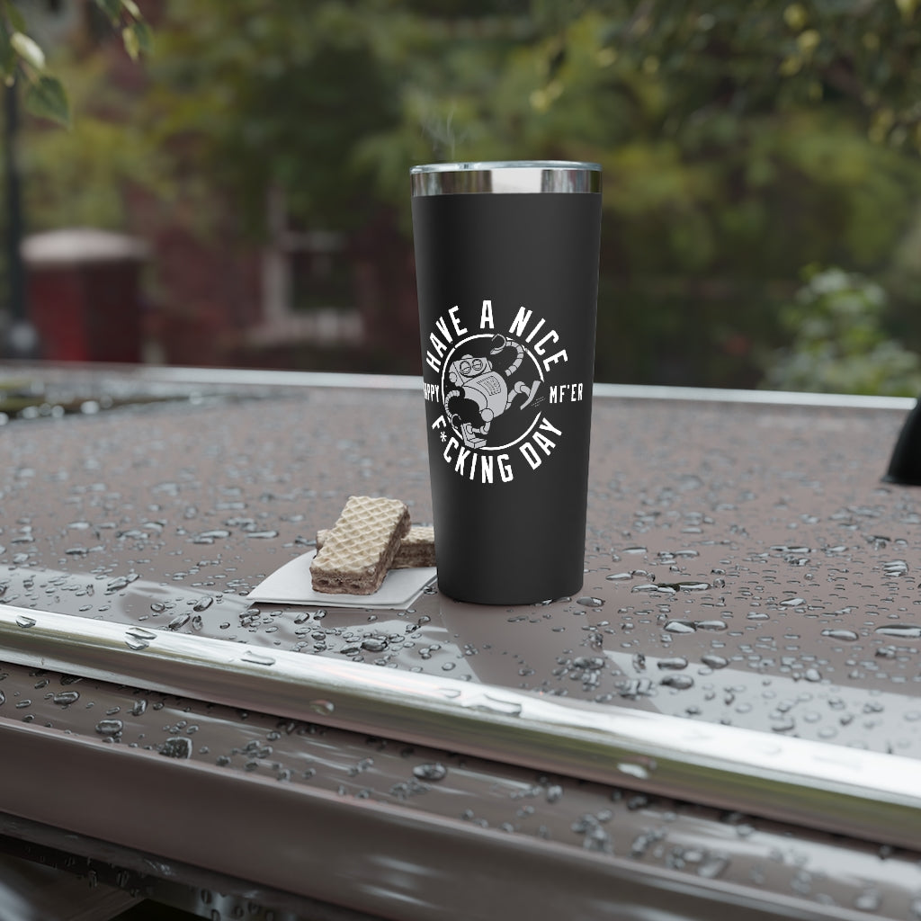 Happy F'ing Robot 22 oz. Tumbler
