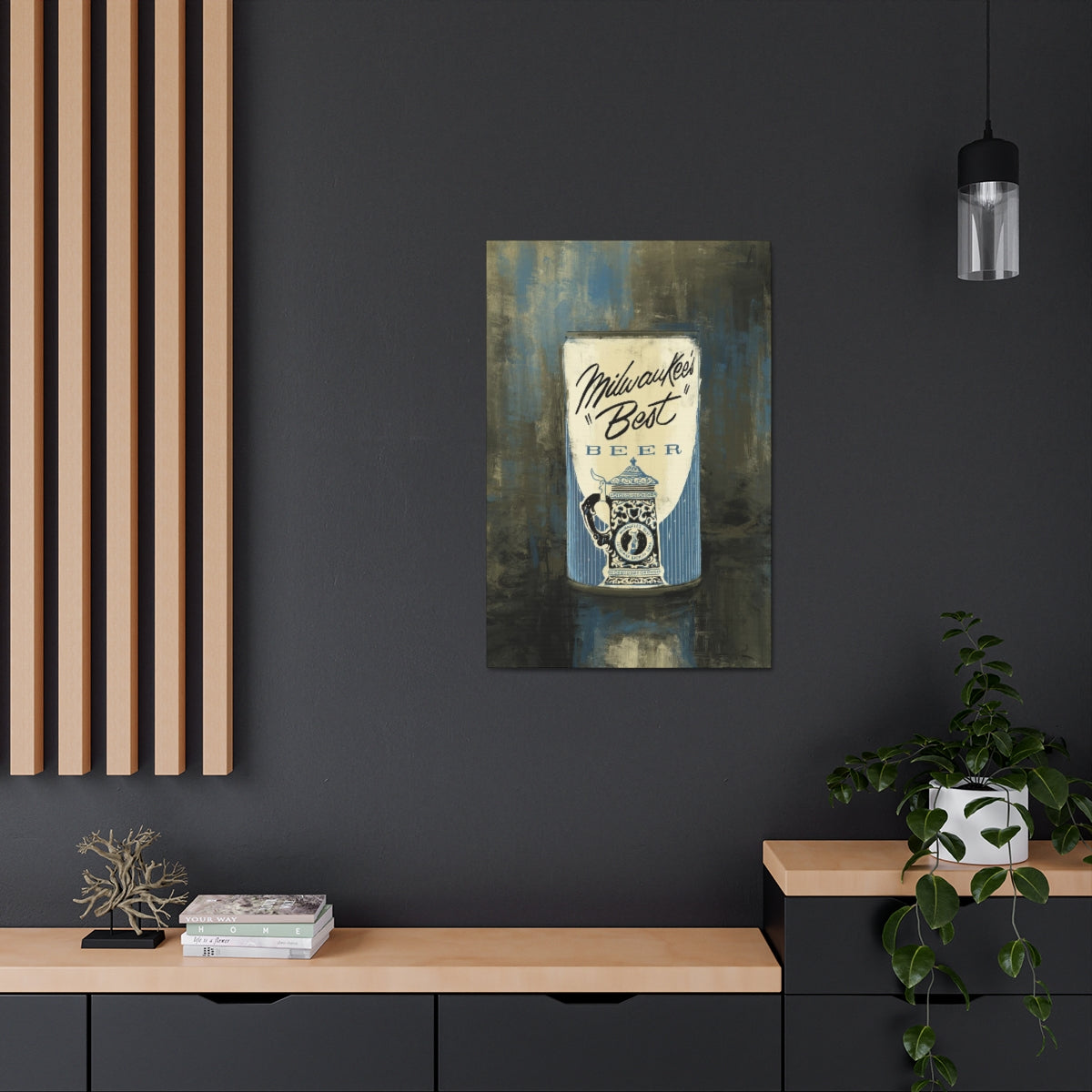 The Original Beast - Satin Canvas Print