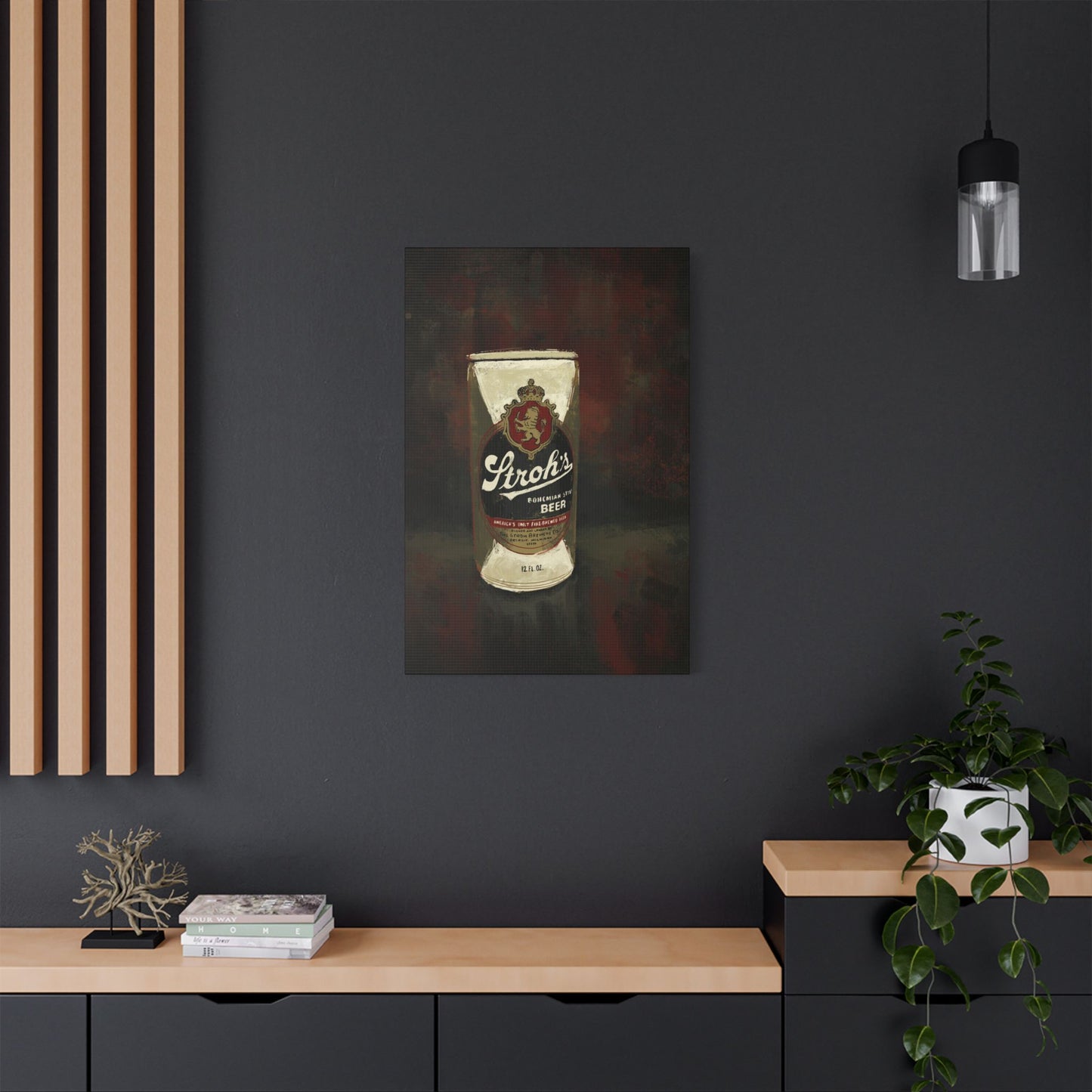 Detroit Classic Can – Retro Canvas Art