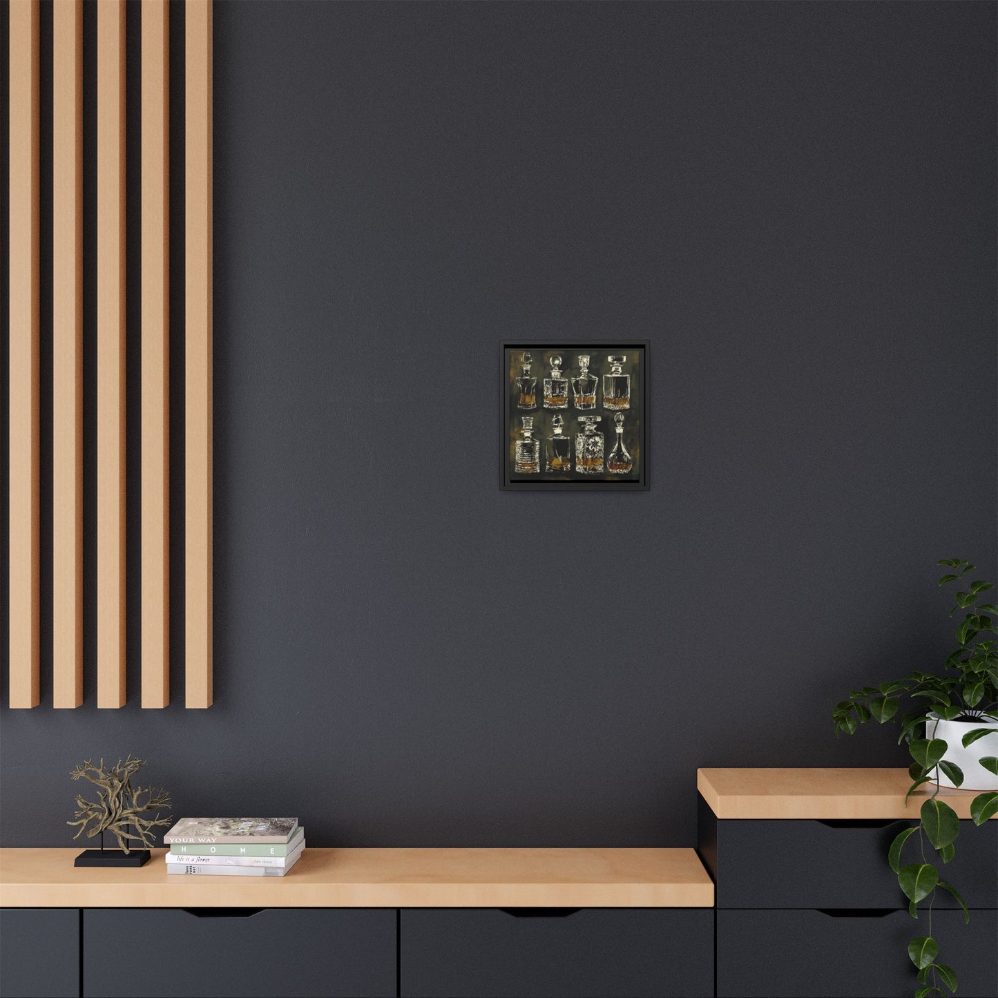 The Good Pour - Gallery Wrapped Canvas with Frame
