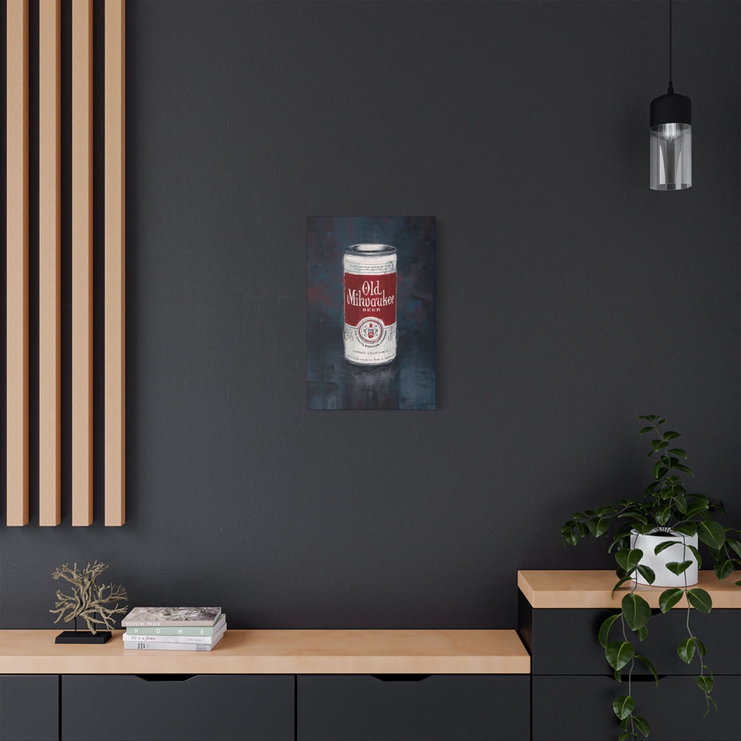 Red Label Memories Art Canvas