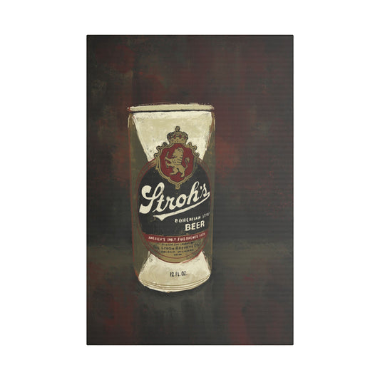 Detroit Classic Can – Retro Canvas Art