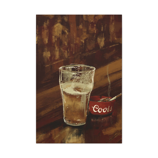 One for the Road Canvas Wall Decor