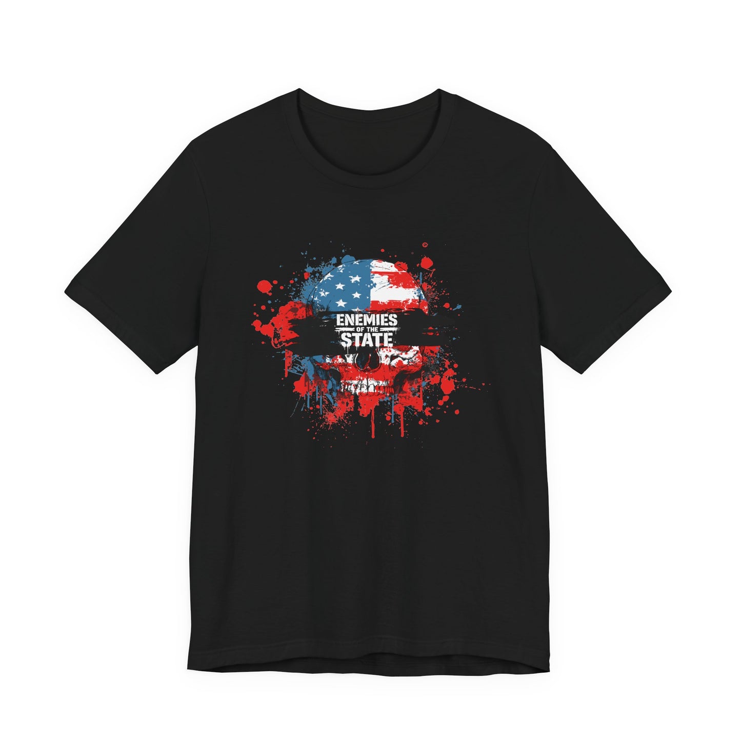 American Flag Skull Shirt