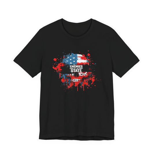 American Flag Skull Shirt