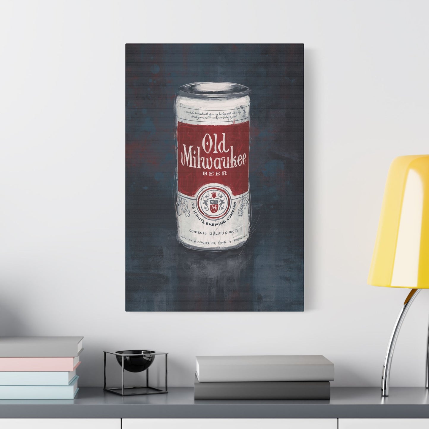 Red Label Memories Art Canvas