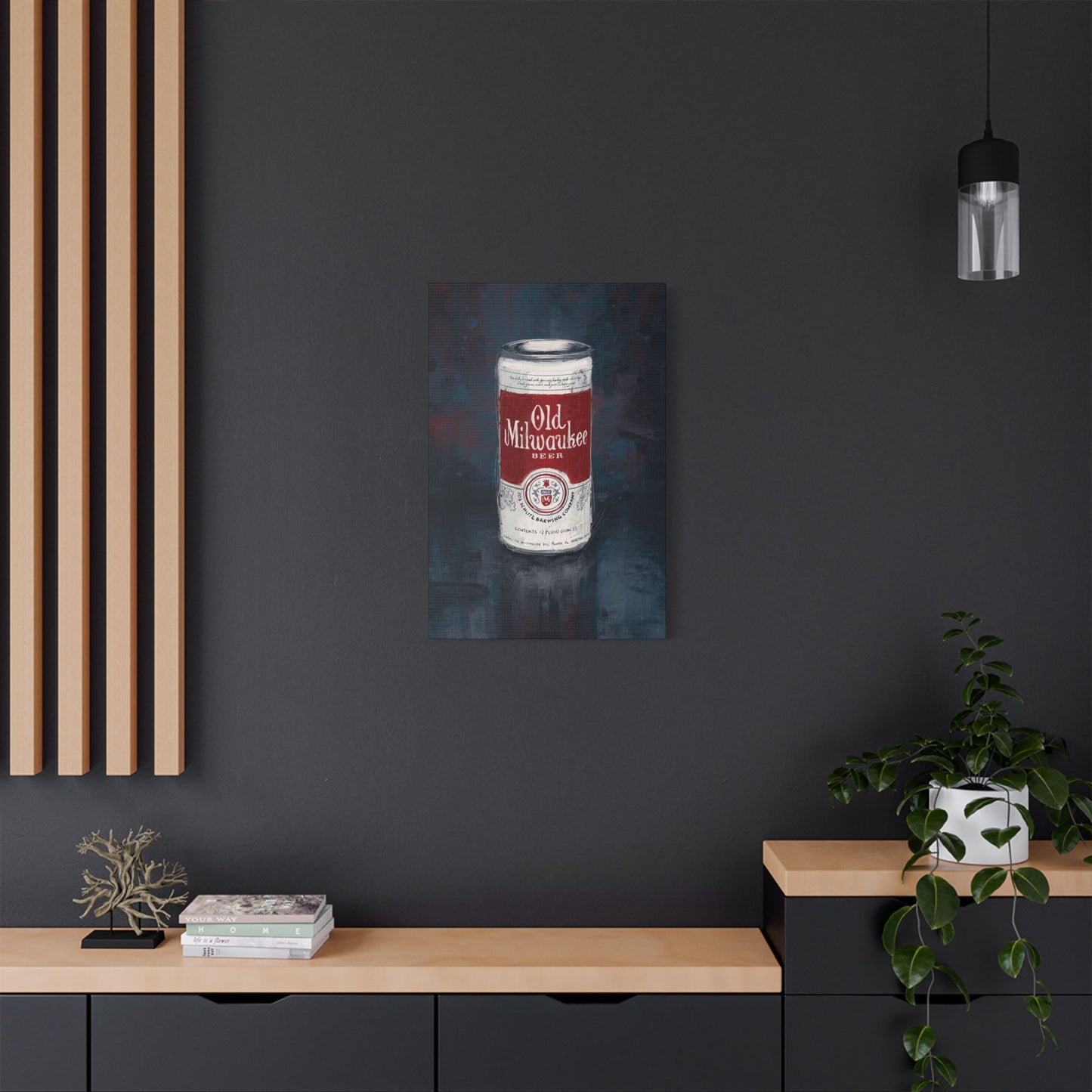 Red Label Memories Art Canvas