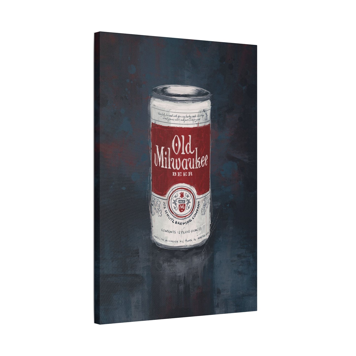 Red Label Memories Art Canvas