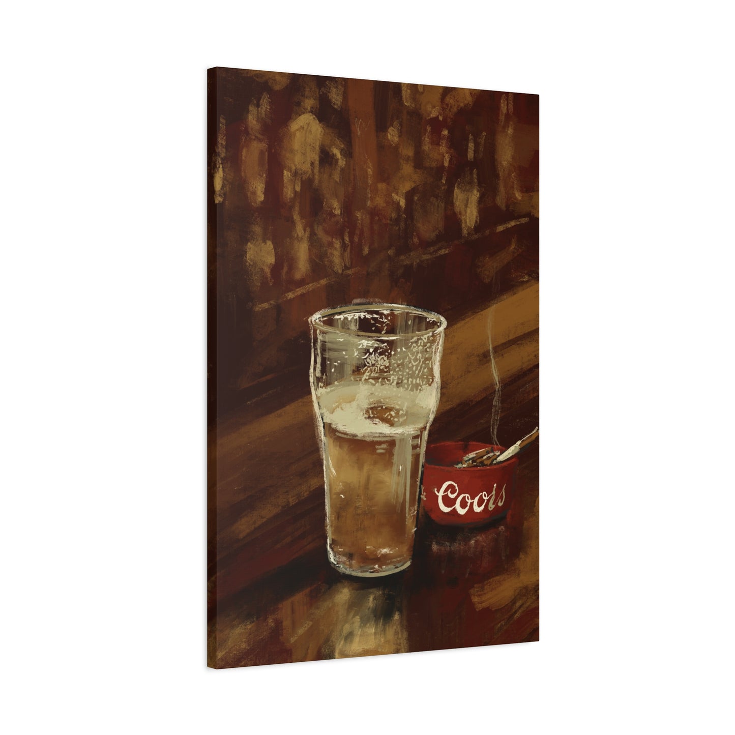 One for the Road Canvas Wall Decor