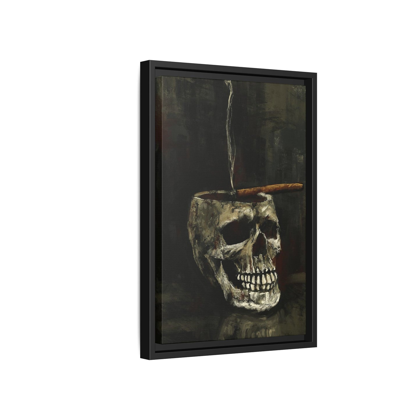 Evening Ritual -  Gallery Wrapped Print with Black Frame