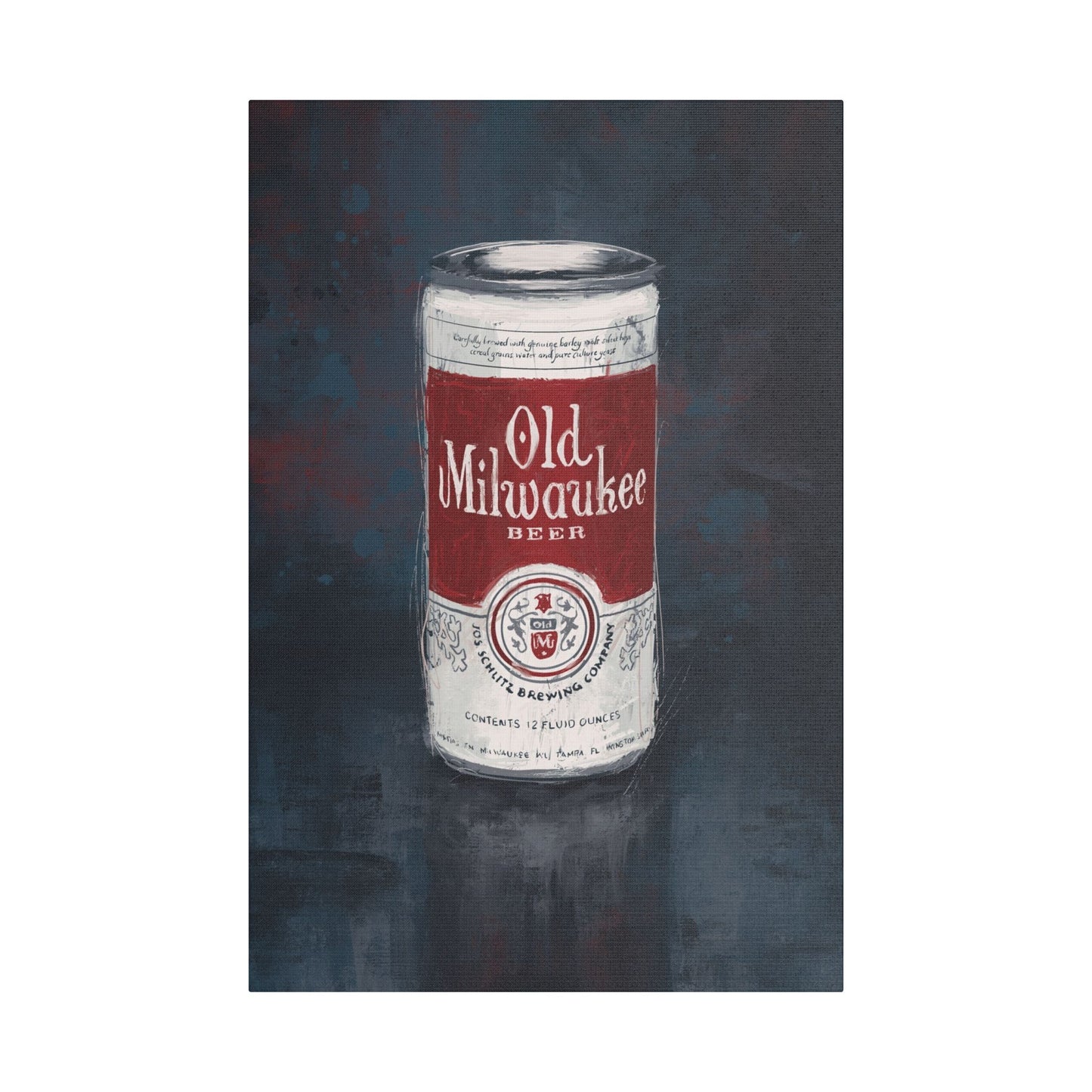 Red Label Memories Art Canvas