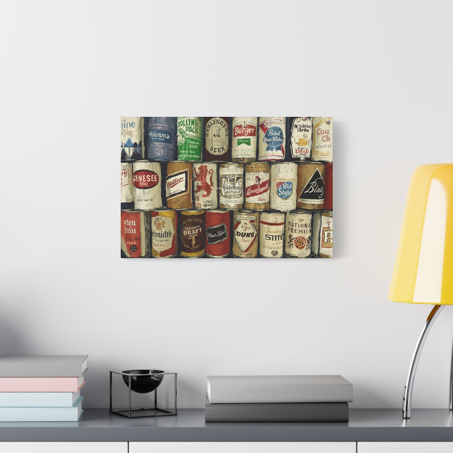 Wall of Brews Matte Canvas