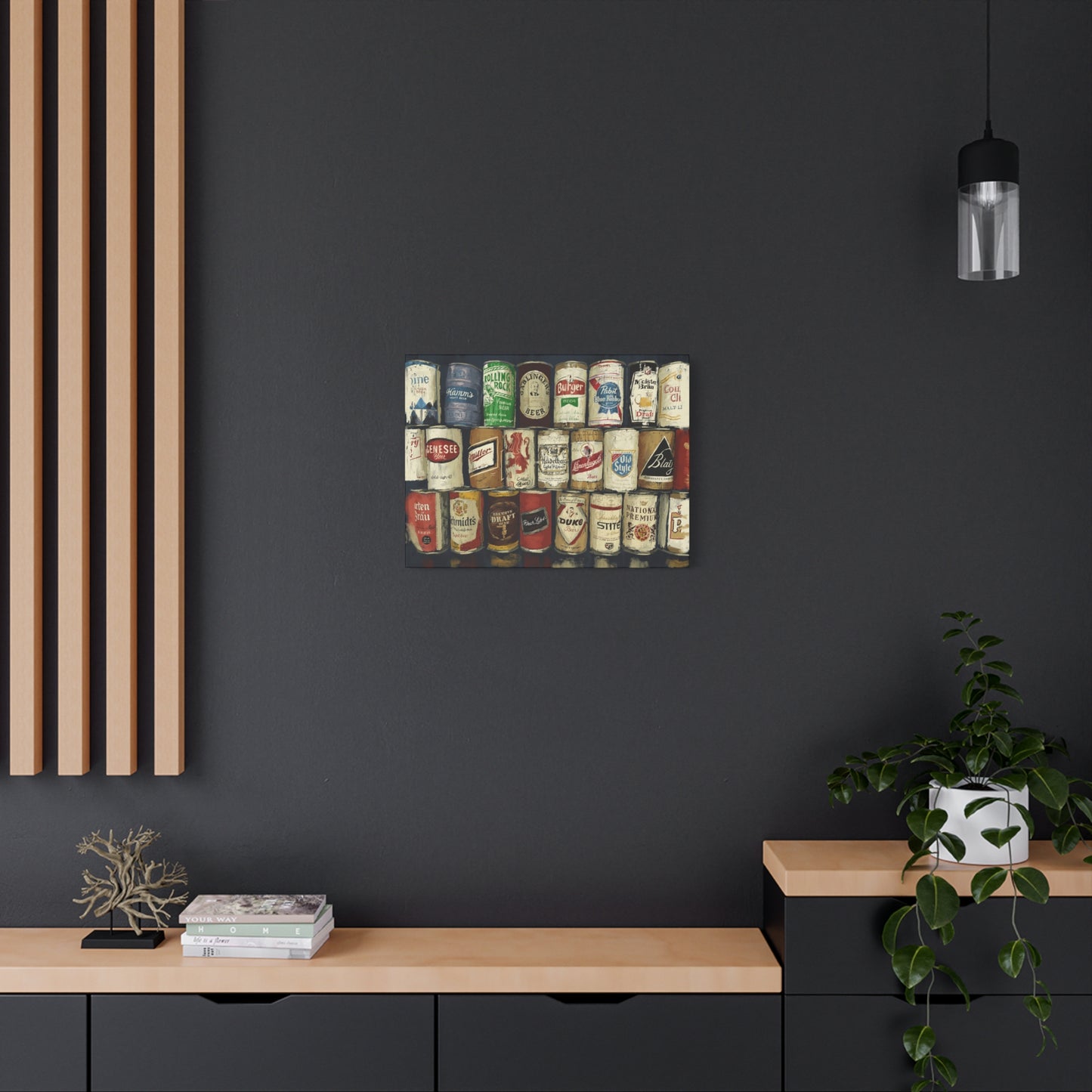 Wall of Brews Matte Canvas