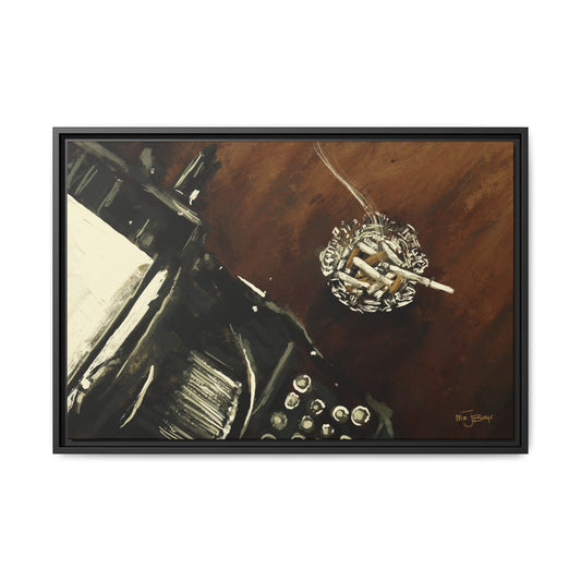 Midnight Inspiration - Gallery Wrapped Canvas with Black Frame