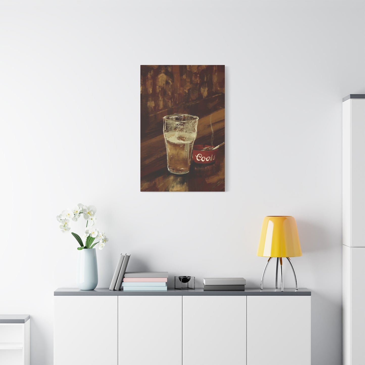 One for the Road Canvas Wall Decor