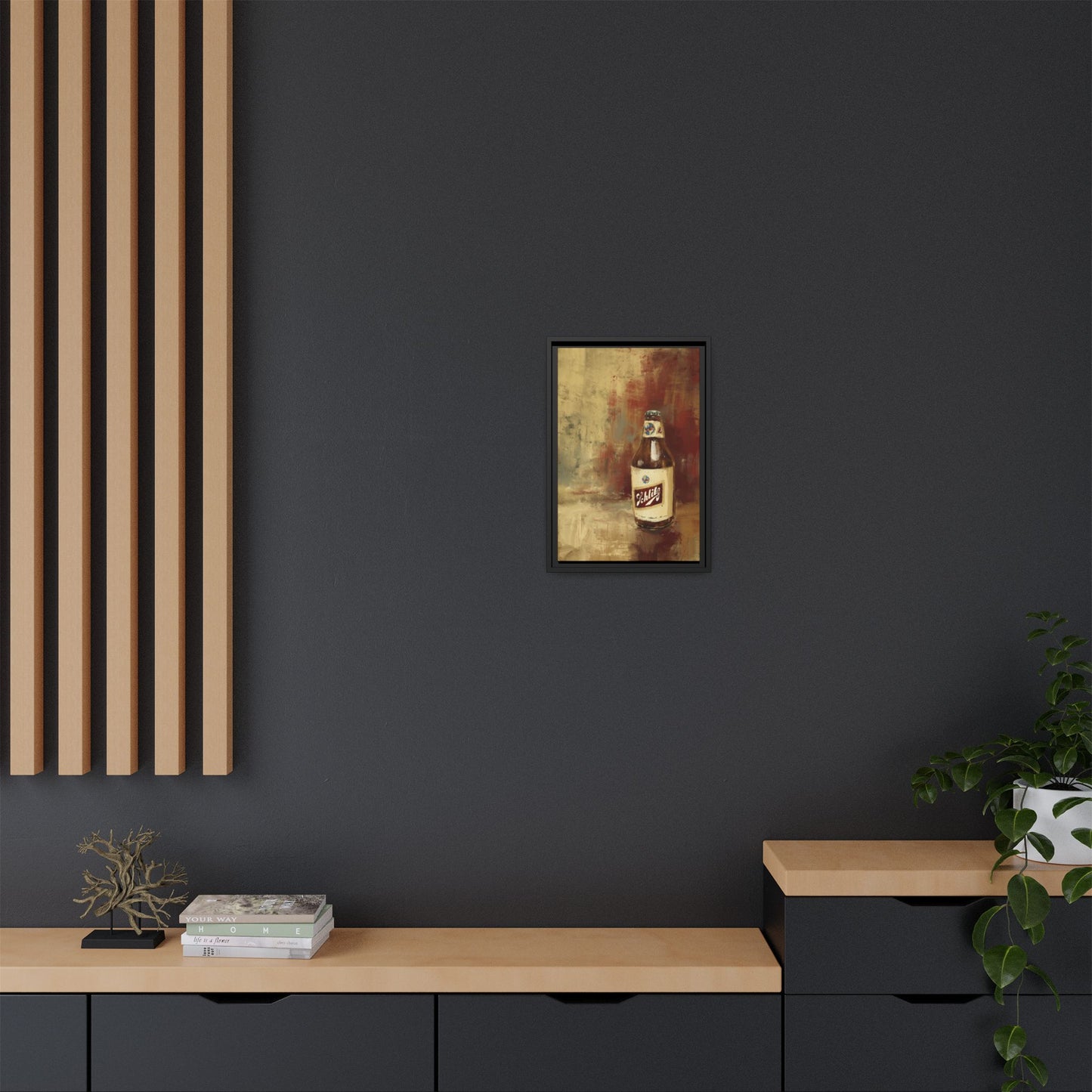 Last Call Legend -  Gallery Wrapped Print with Black Frame