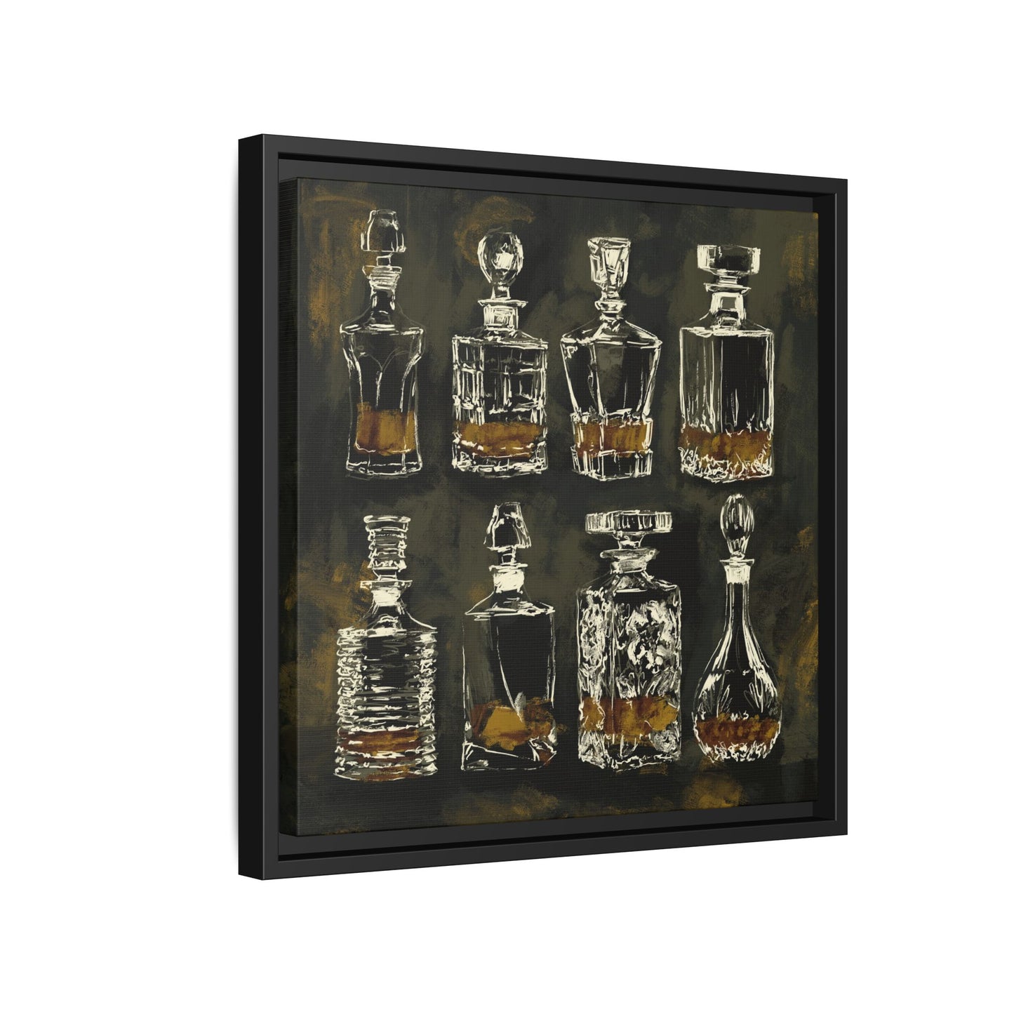 The Good Pour - Gallery Wrapped Canvas with Frame