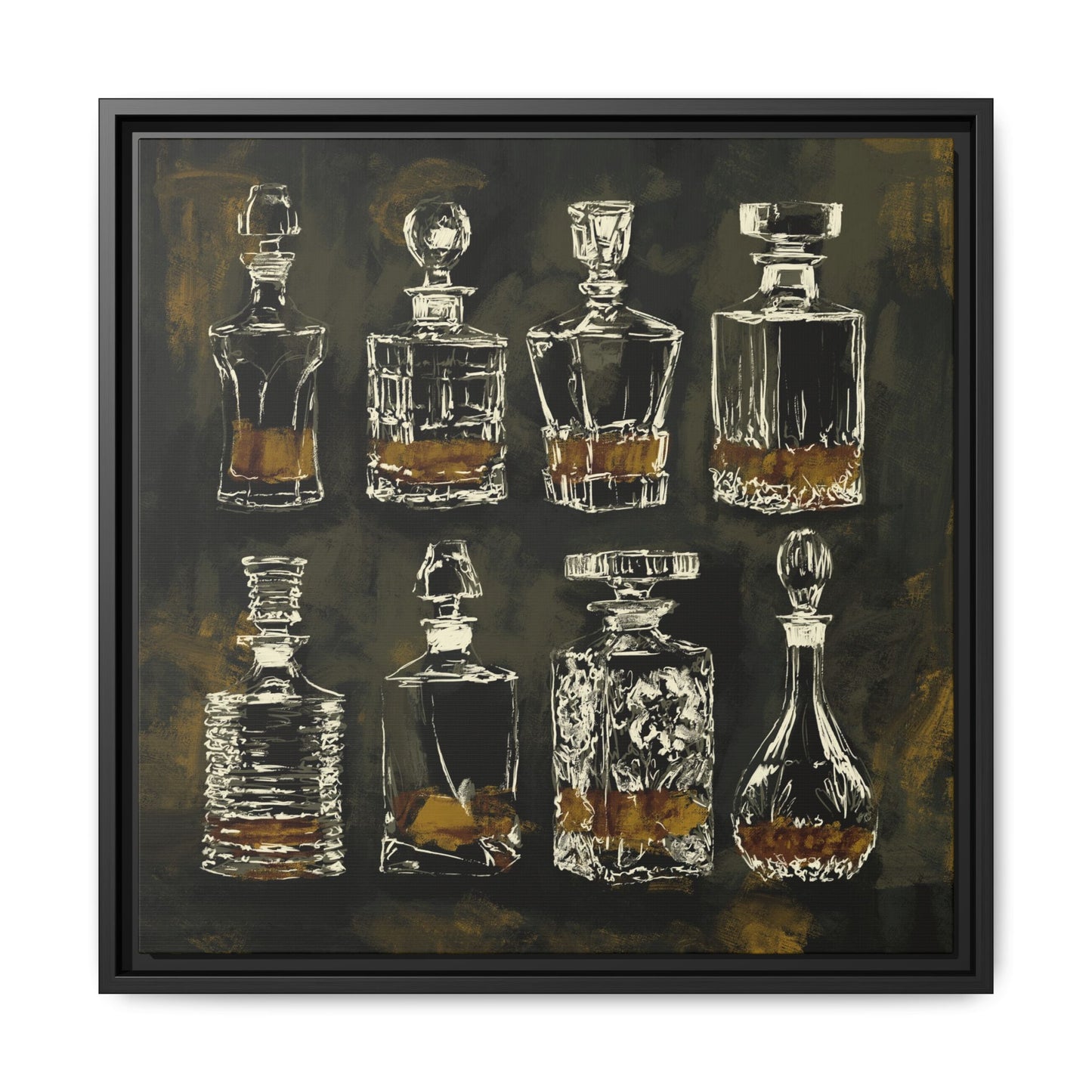 The Good Pour - Gallery Wrapped Canvas with Frame