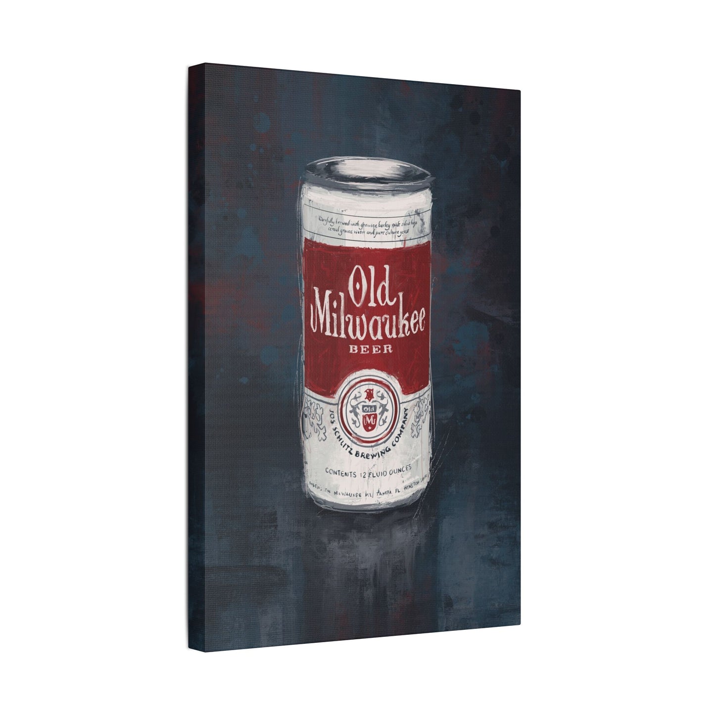 Red Label Memories Art Canvas