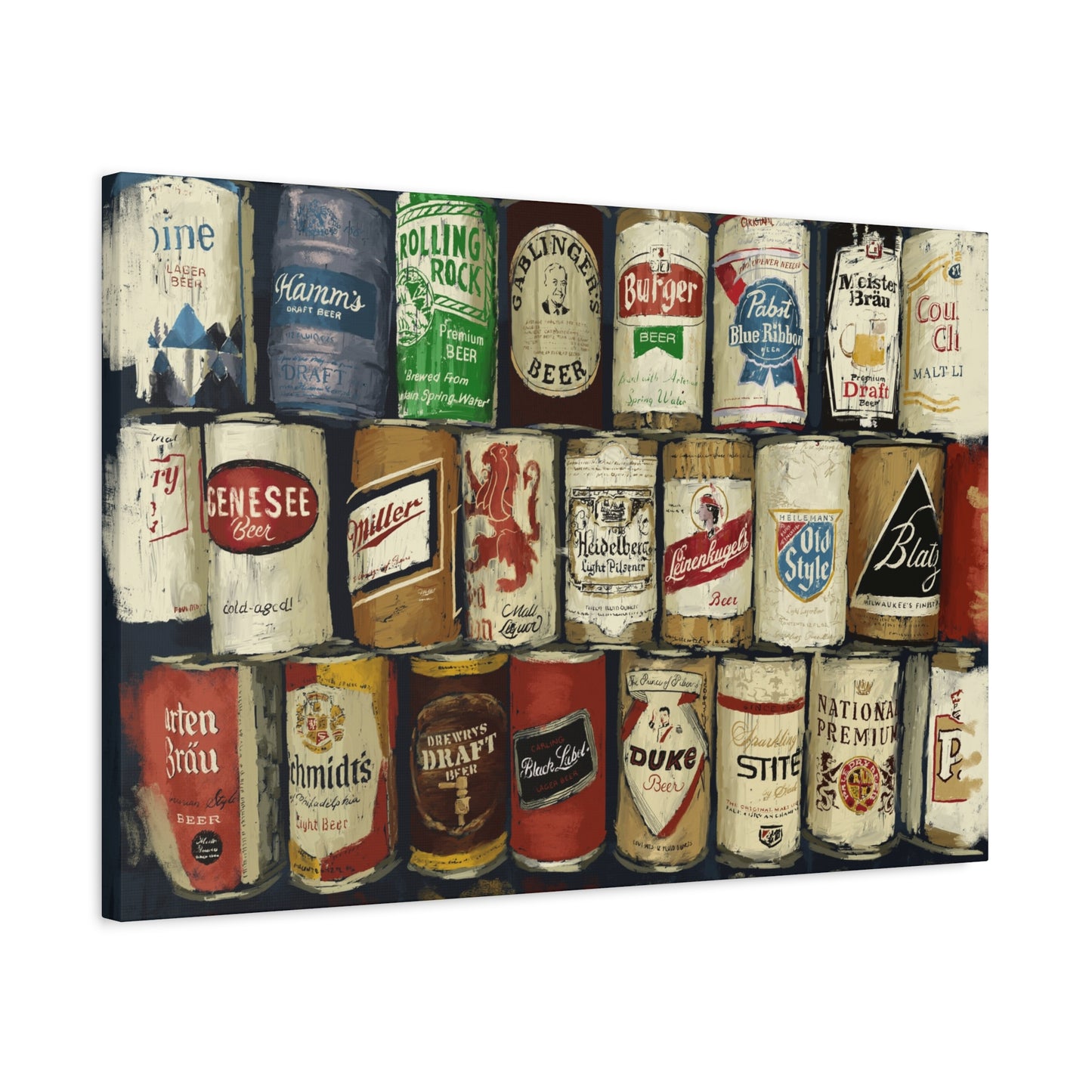 Wall of Brews Matte Canvas