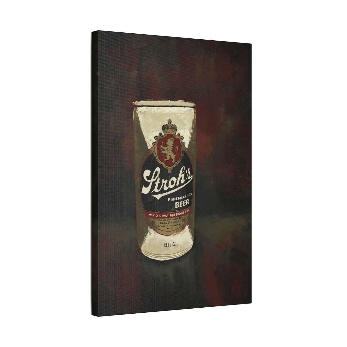 Detroit Classic Can – Retro Canvas Art