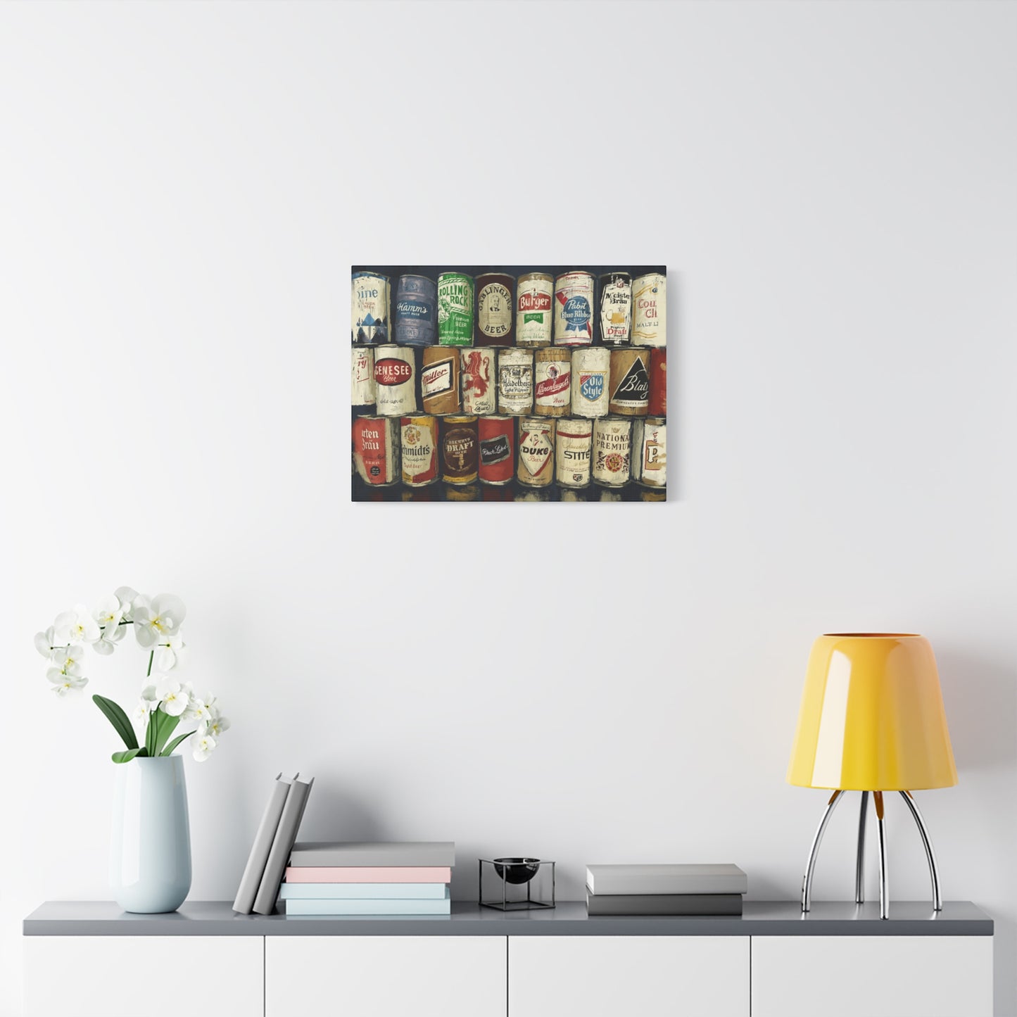 Wall of Brews Matte Canvas