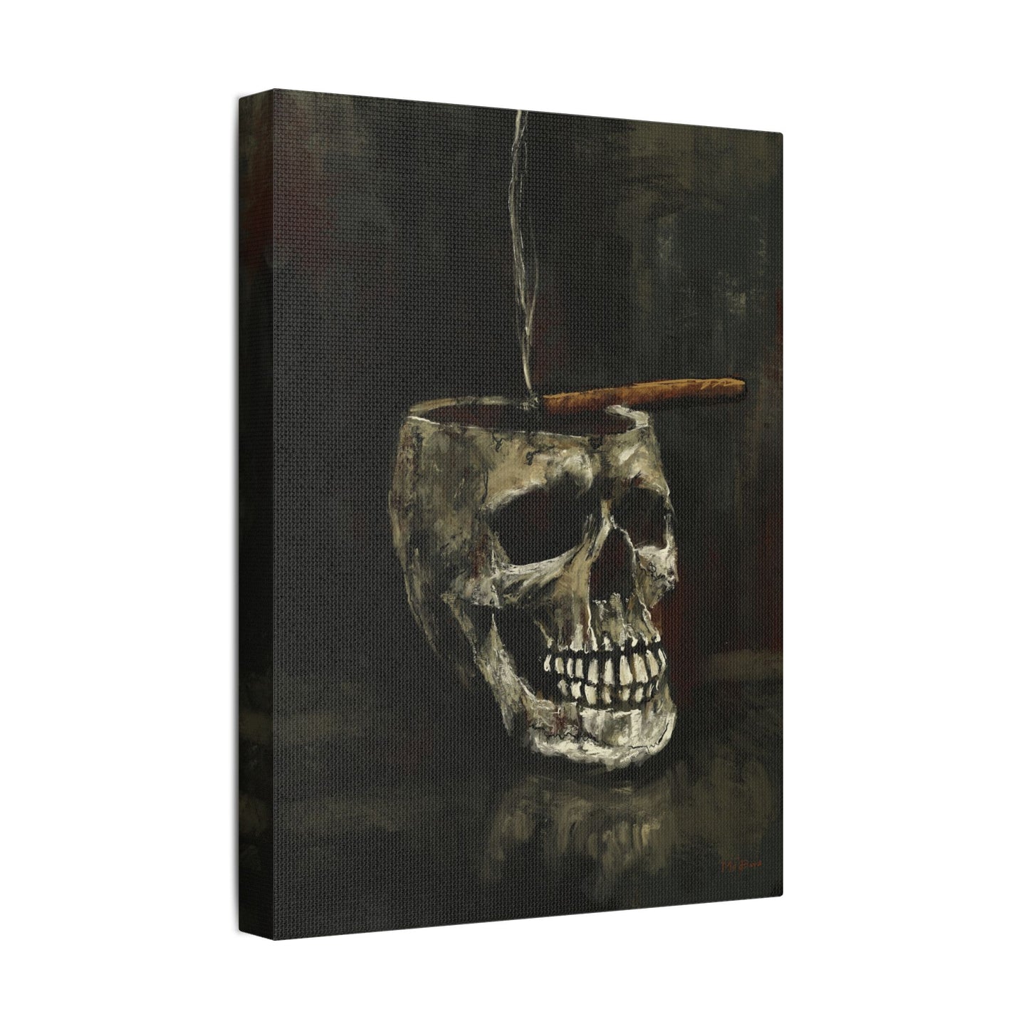 Evening Ritual - Satin Canvas Print