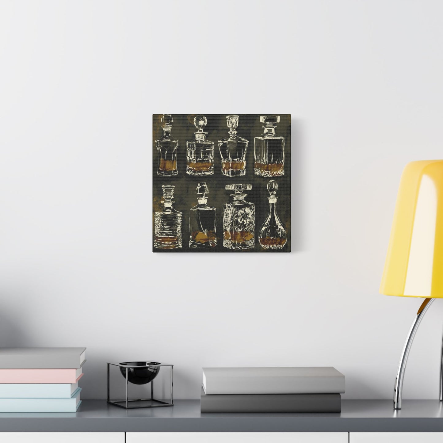 The Good Pour Whiskey Art Canvas