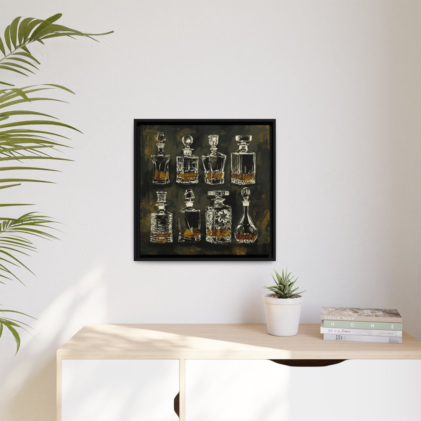 The Good Pour - Gallery Wrapped Canvas with Frame