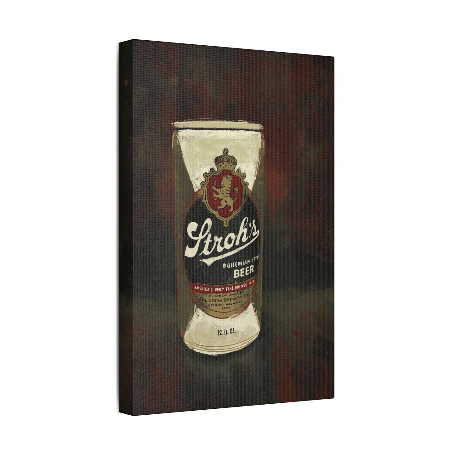 Detroit Classic Can – Retro Canvas Art