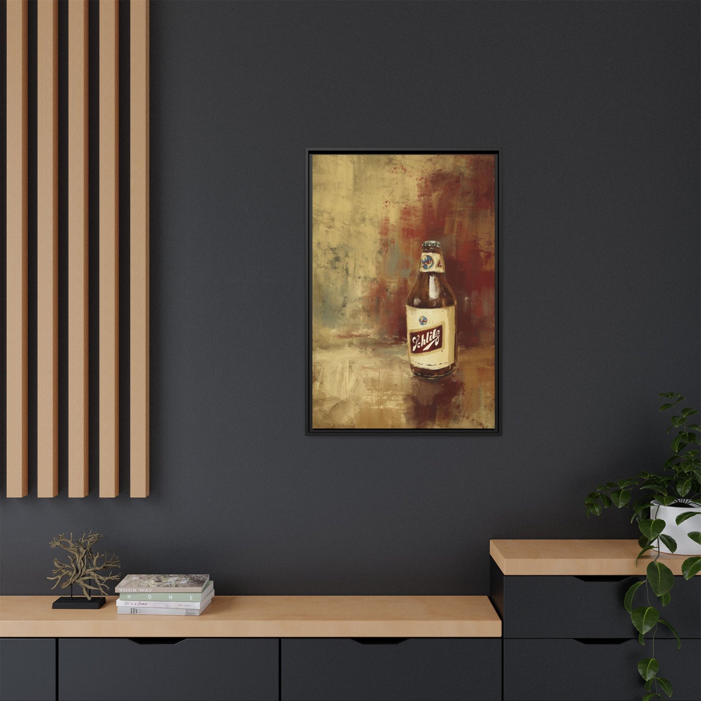 Last Call Legend -  Gallery Wrapped Print with Black Frame