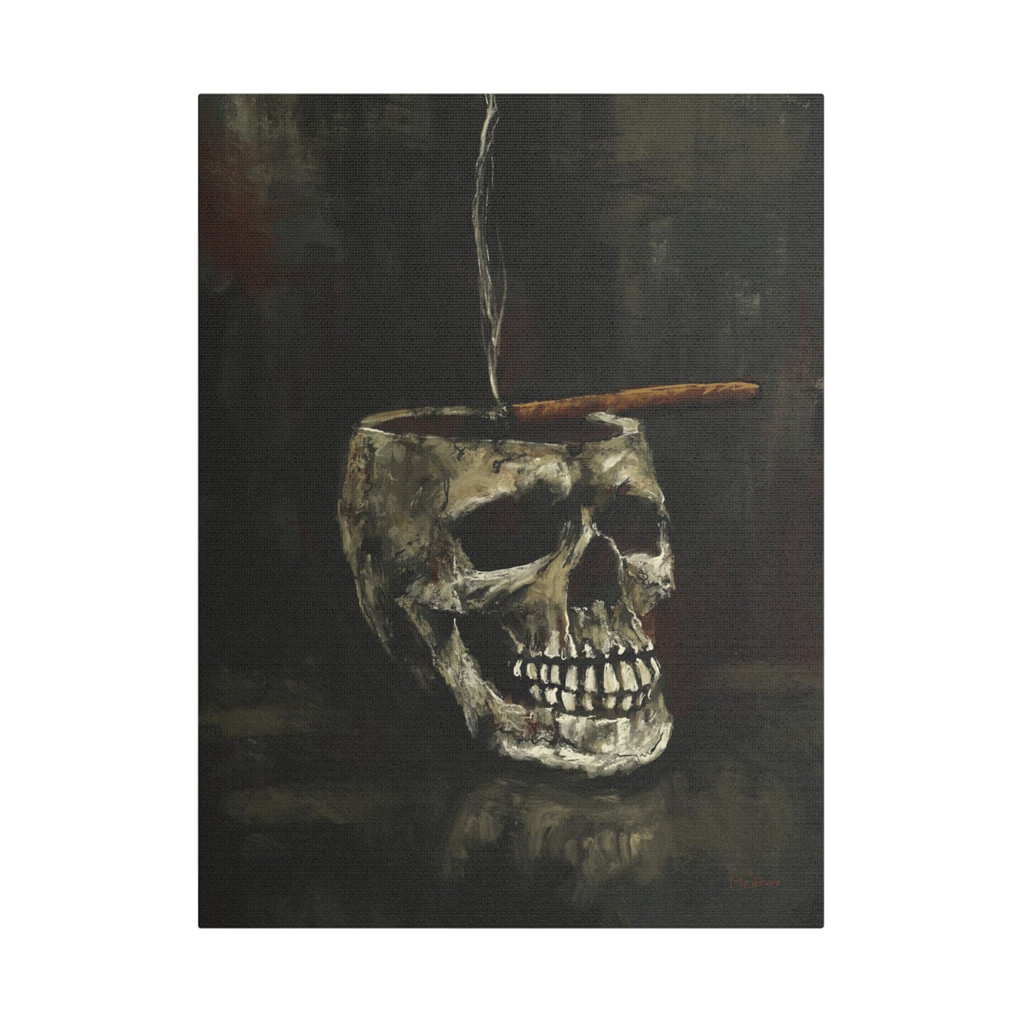 Evening Ritual - Satin Canvas Print