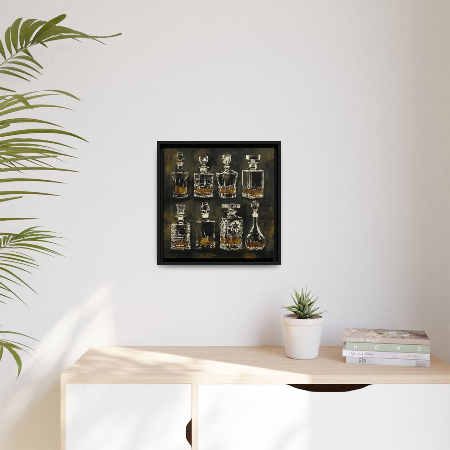 The Good Pour - Gallery Wrapped Canvas with Frame