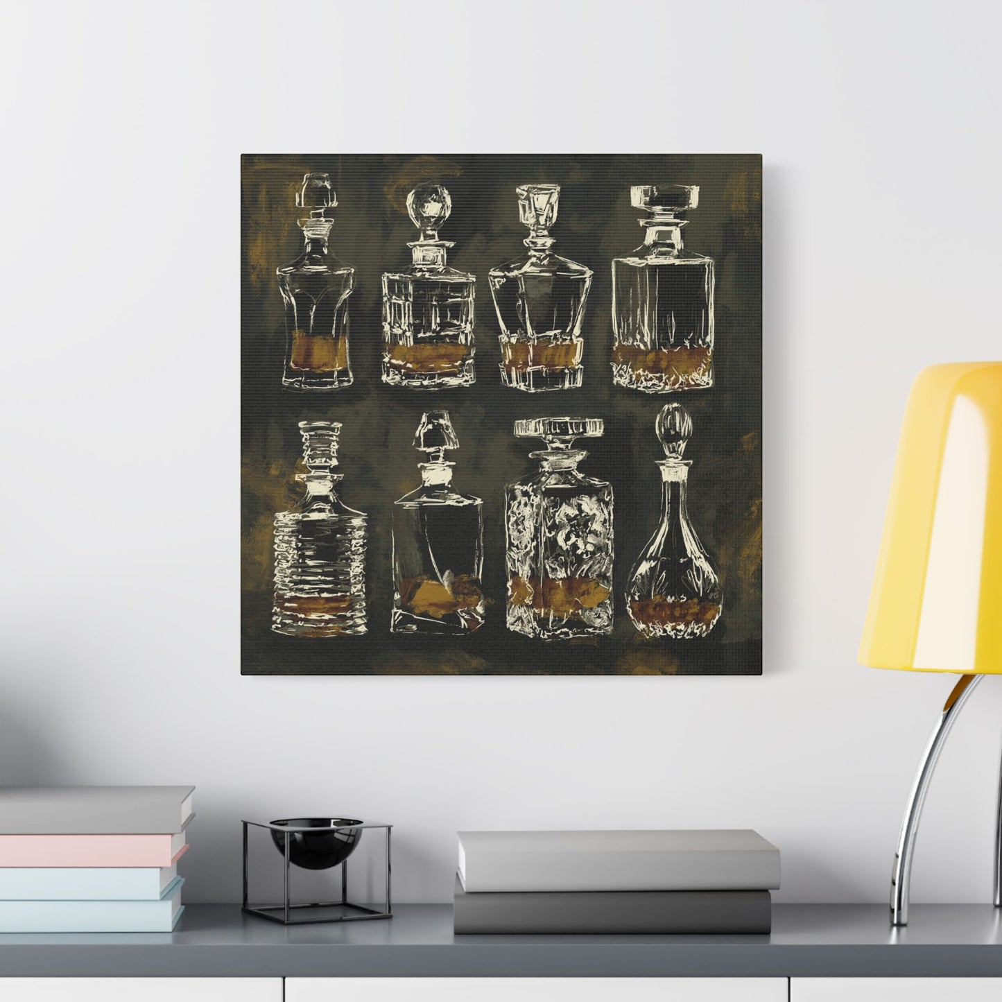 The Good Pour Whiskey Art Canvas