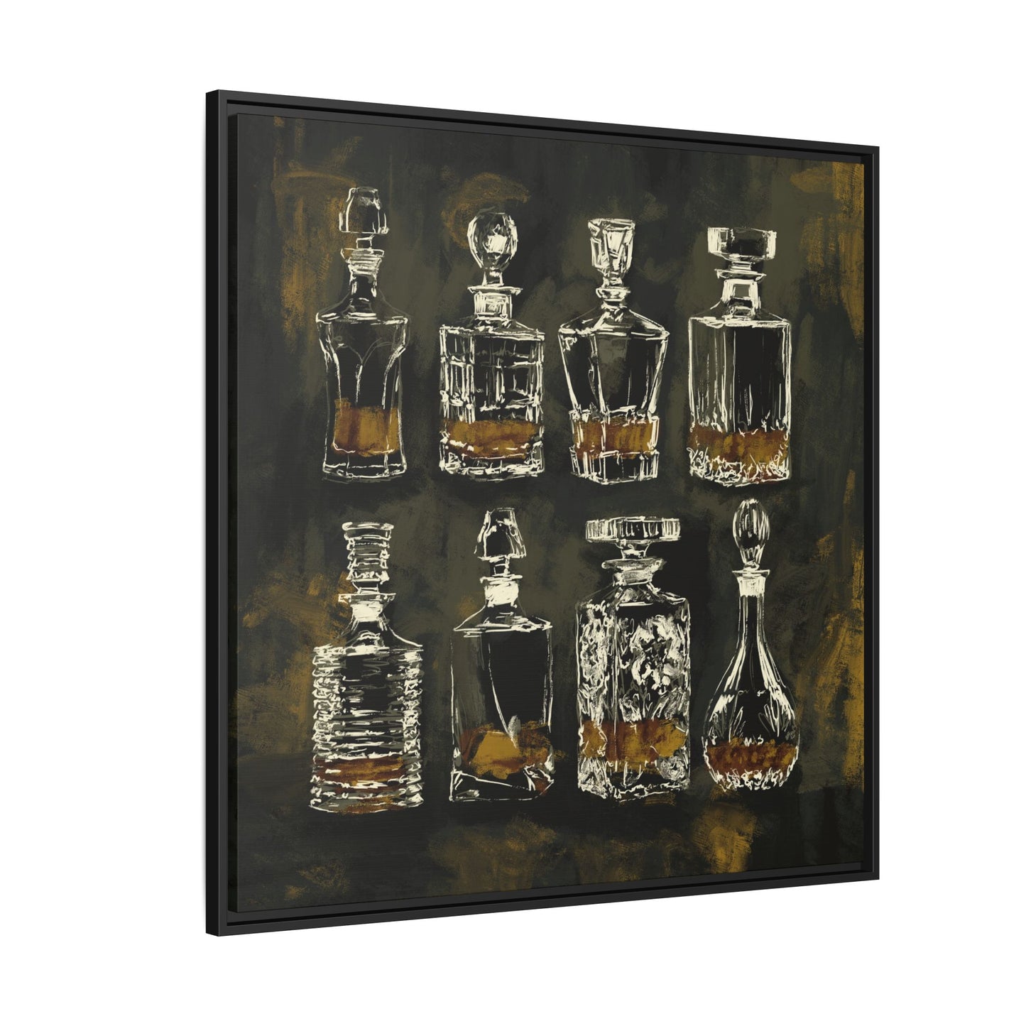 The Good Pour - Gallery Wrapped Canvas with Frame
