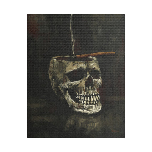Evening Ritual - Satin Canvas Print