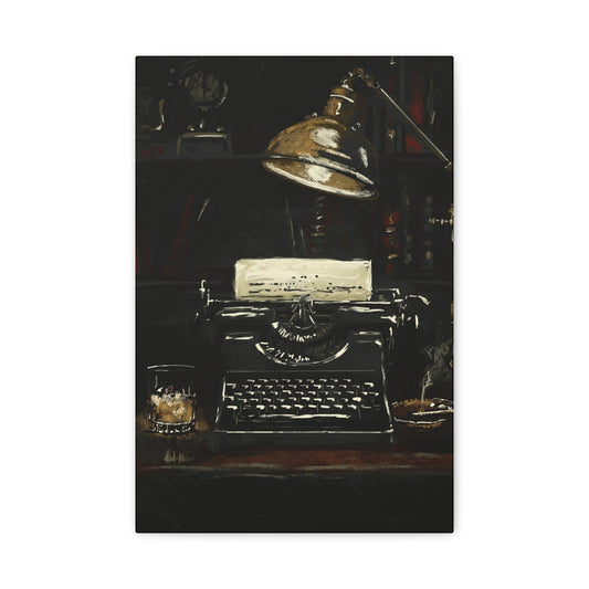Writer’s Hour - Canvas Print