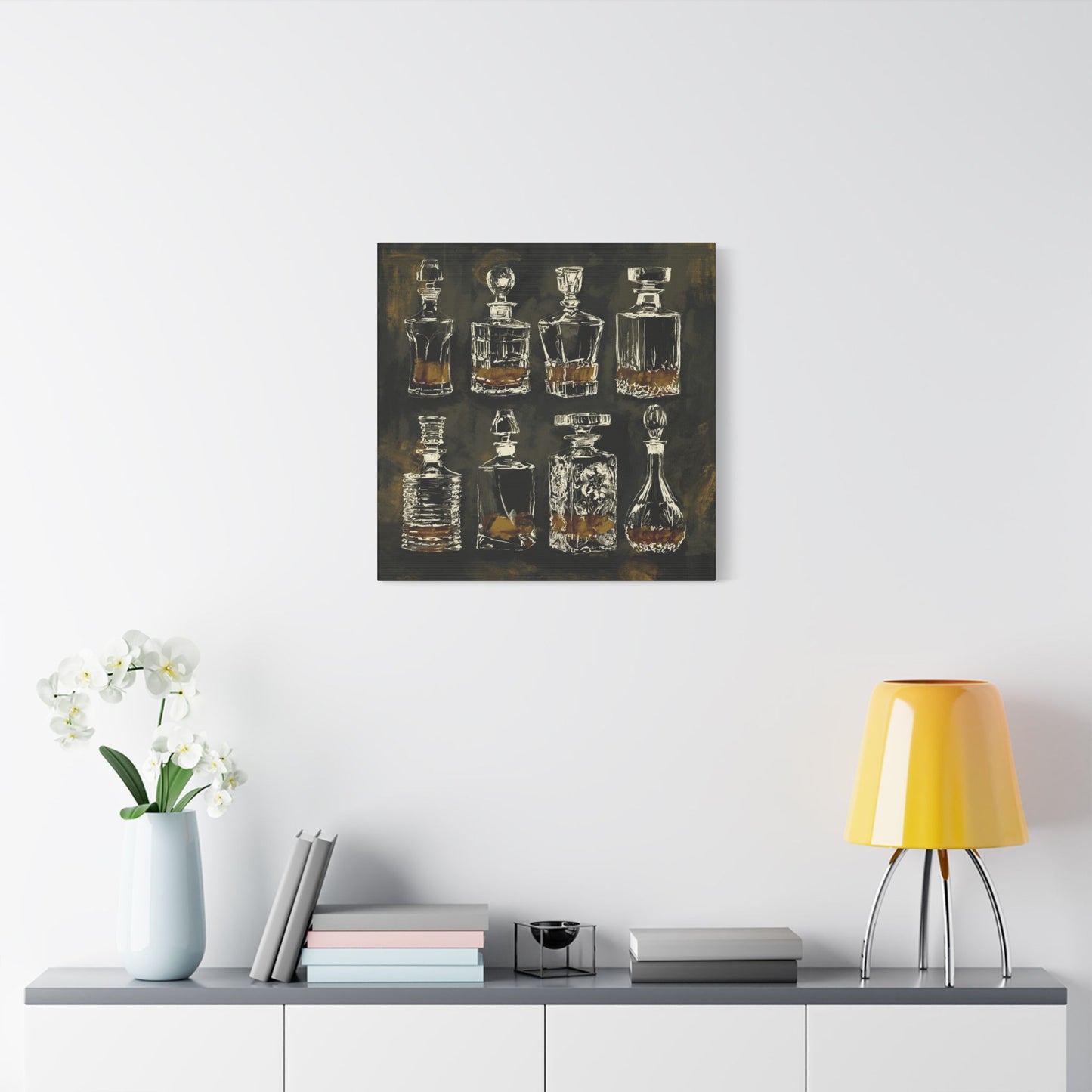 The Good Pour Whiskey Art Canvas
