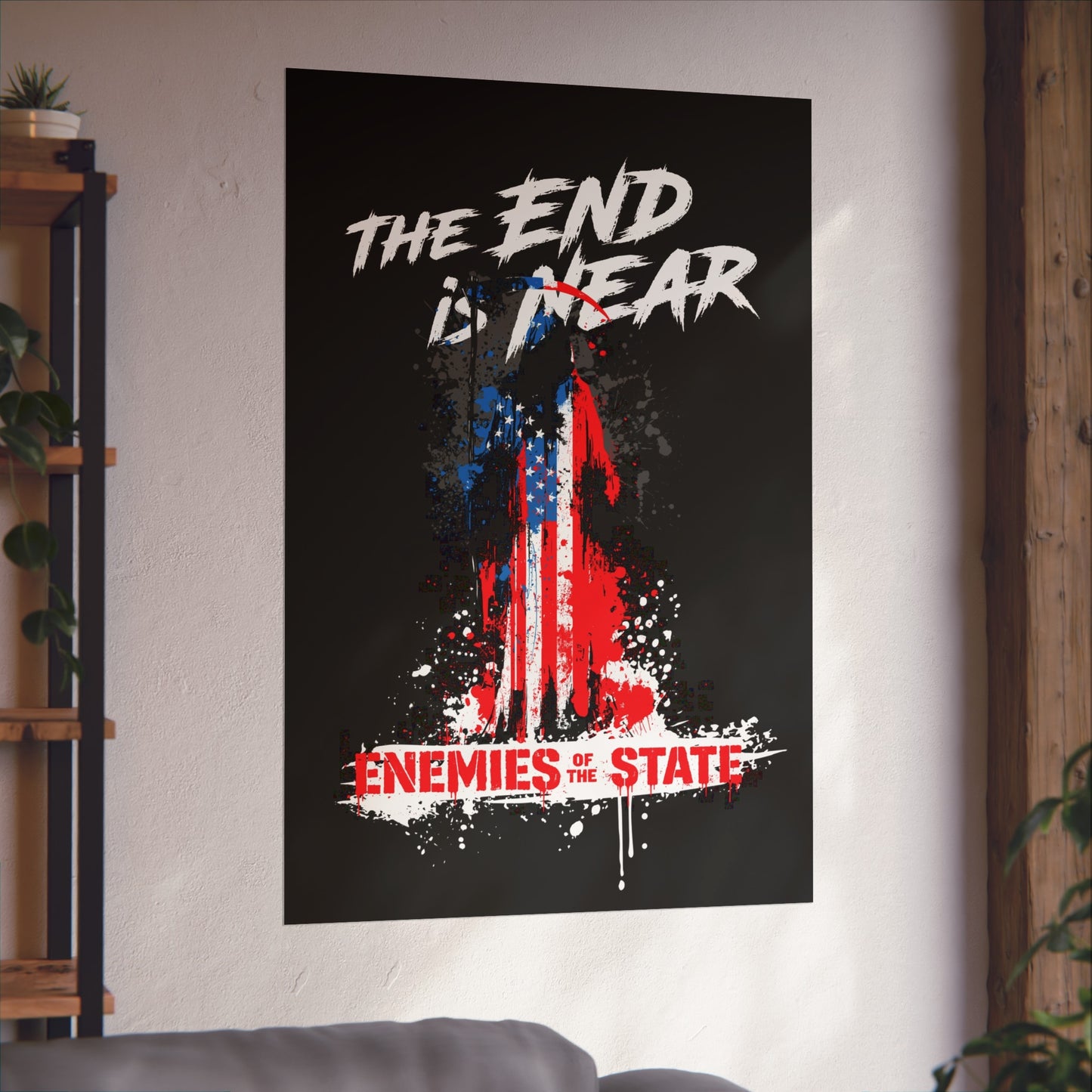 The End is Near - American Reaper Poster