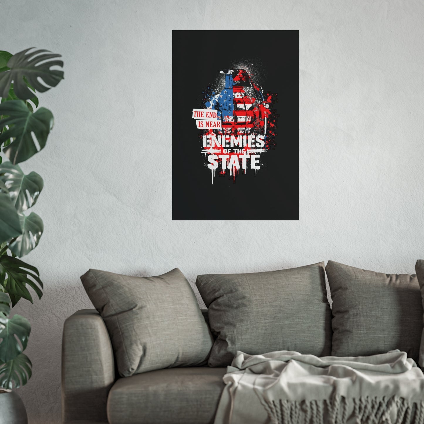 American Grenade Poster