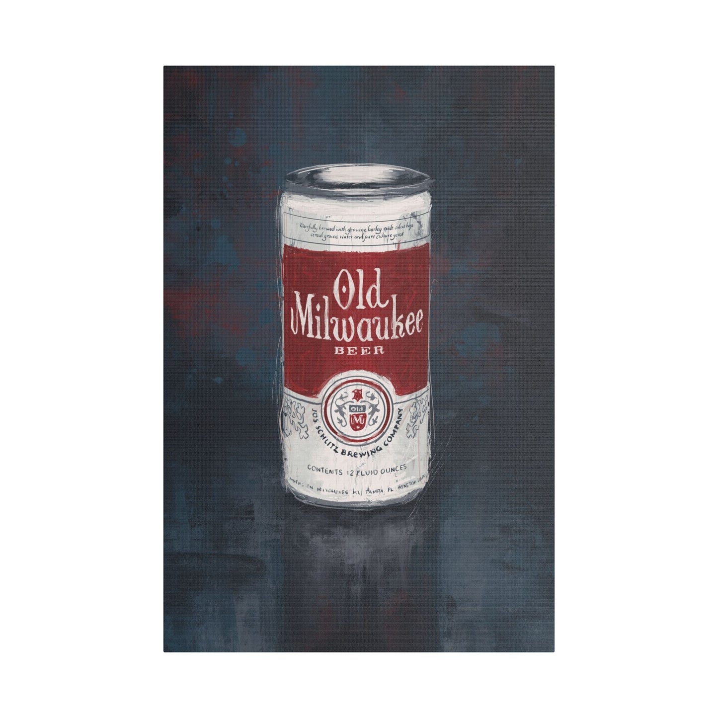 Red Label Memories Art Canvas