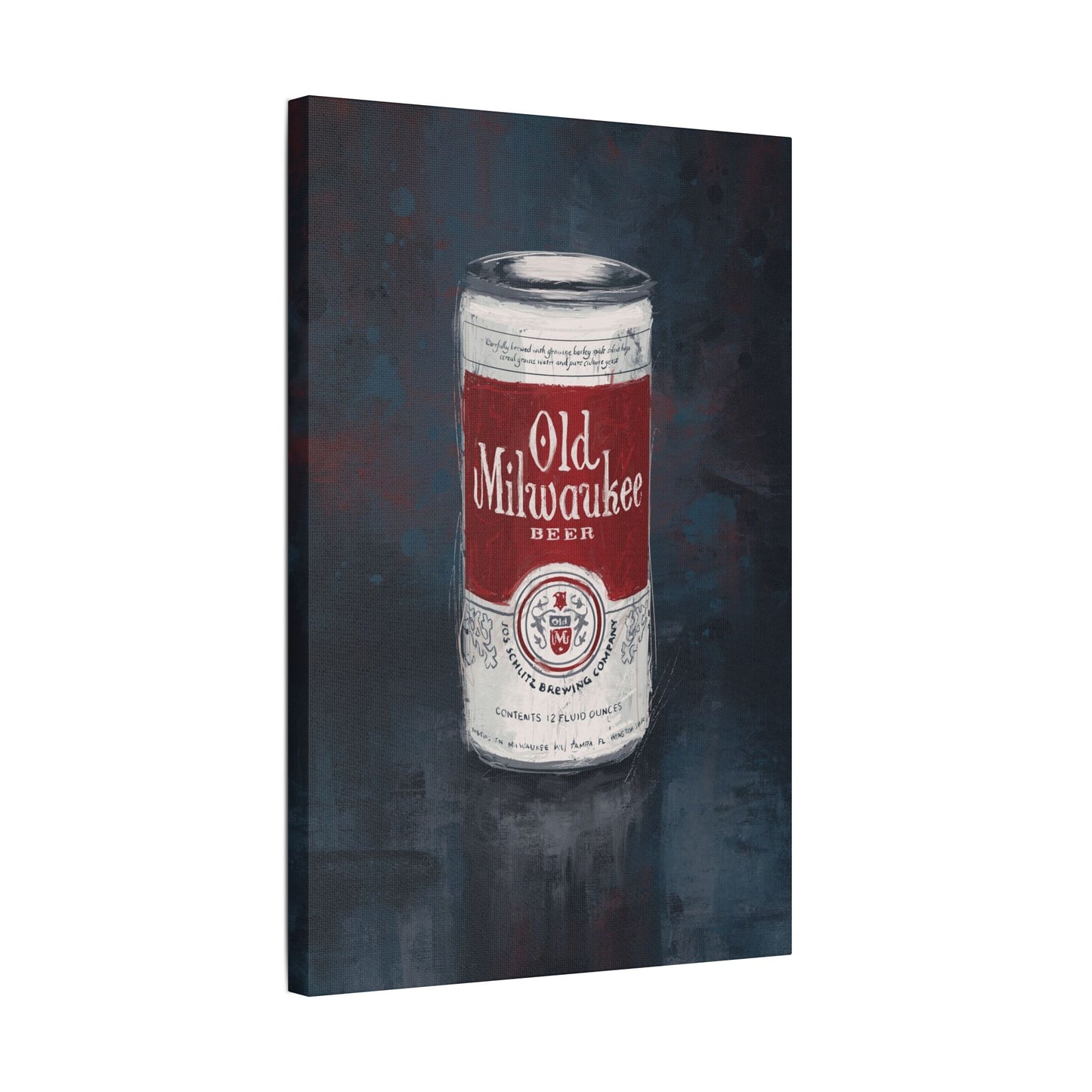 Red Label Memories Art Canvas