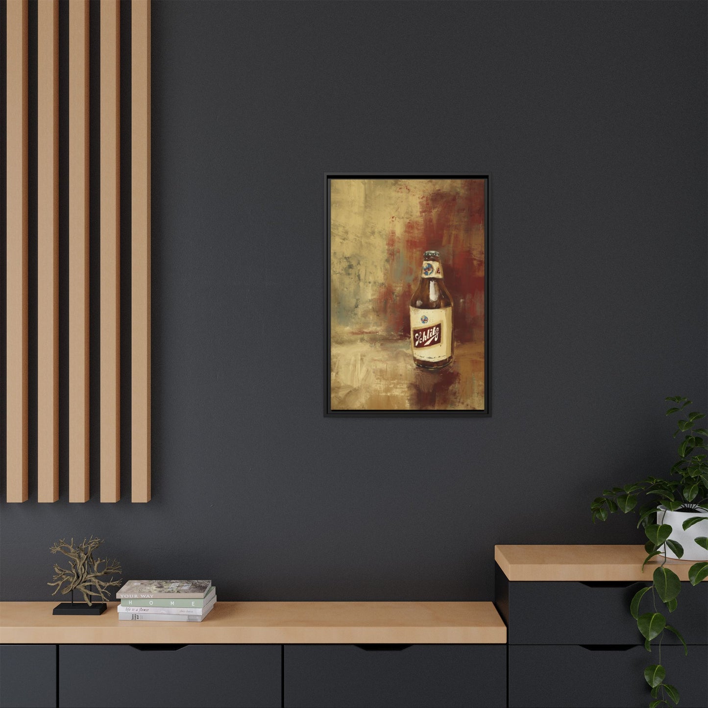 Last Call Legend -  Gallery Wrapped Print with Black Frame