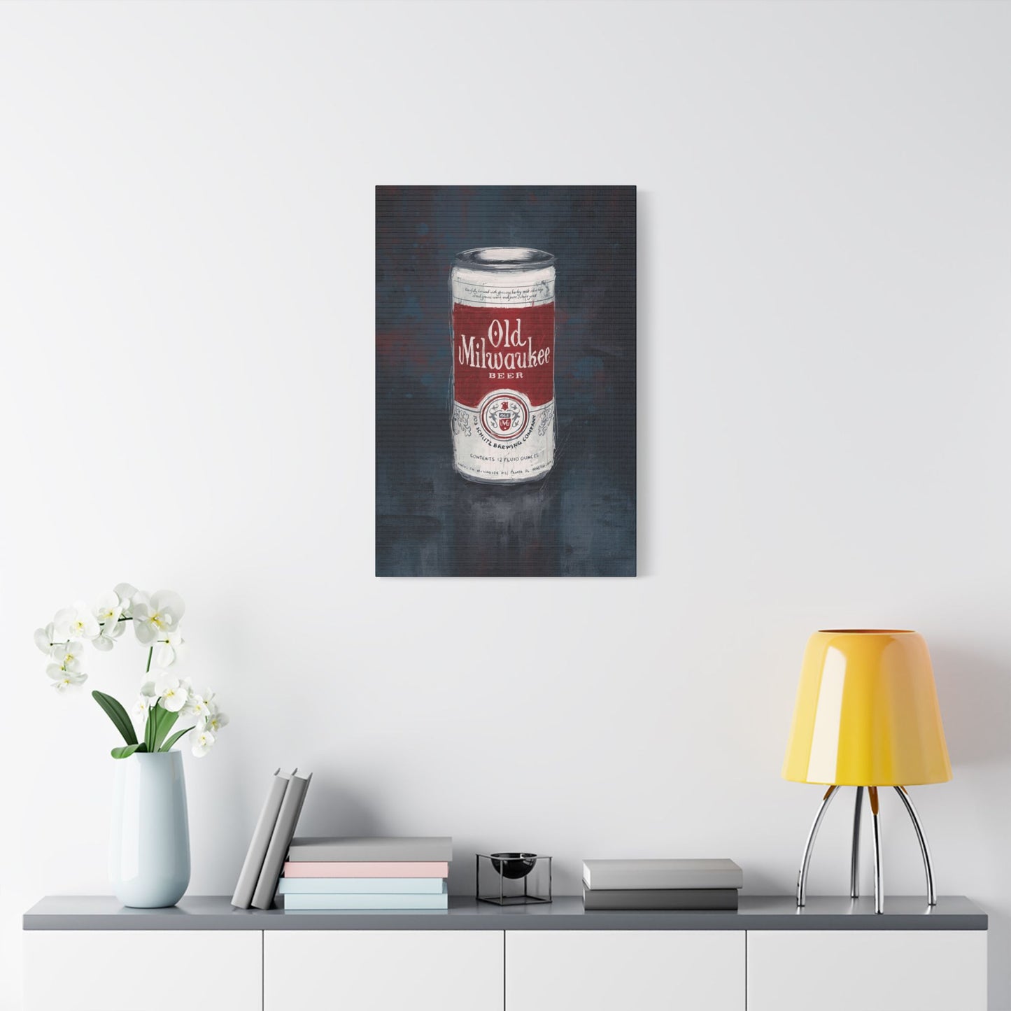 Red Label Memories Art Canvas