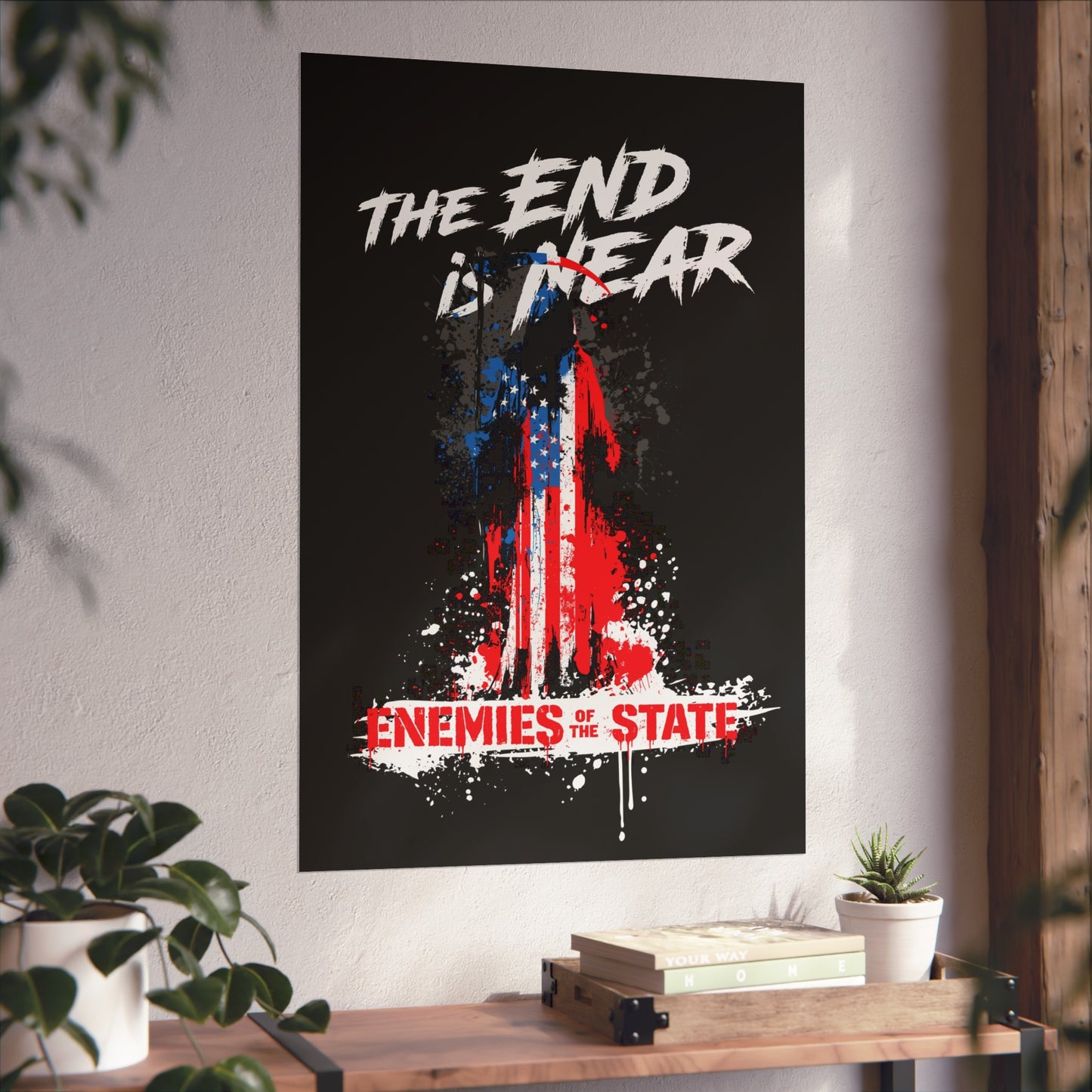 The End is Near - American Reaper Poster