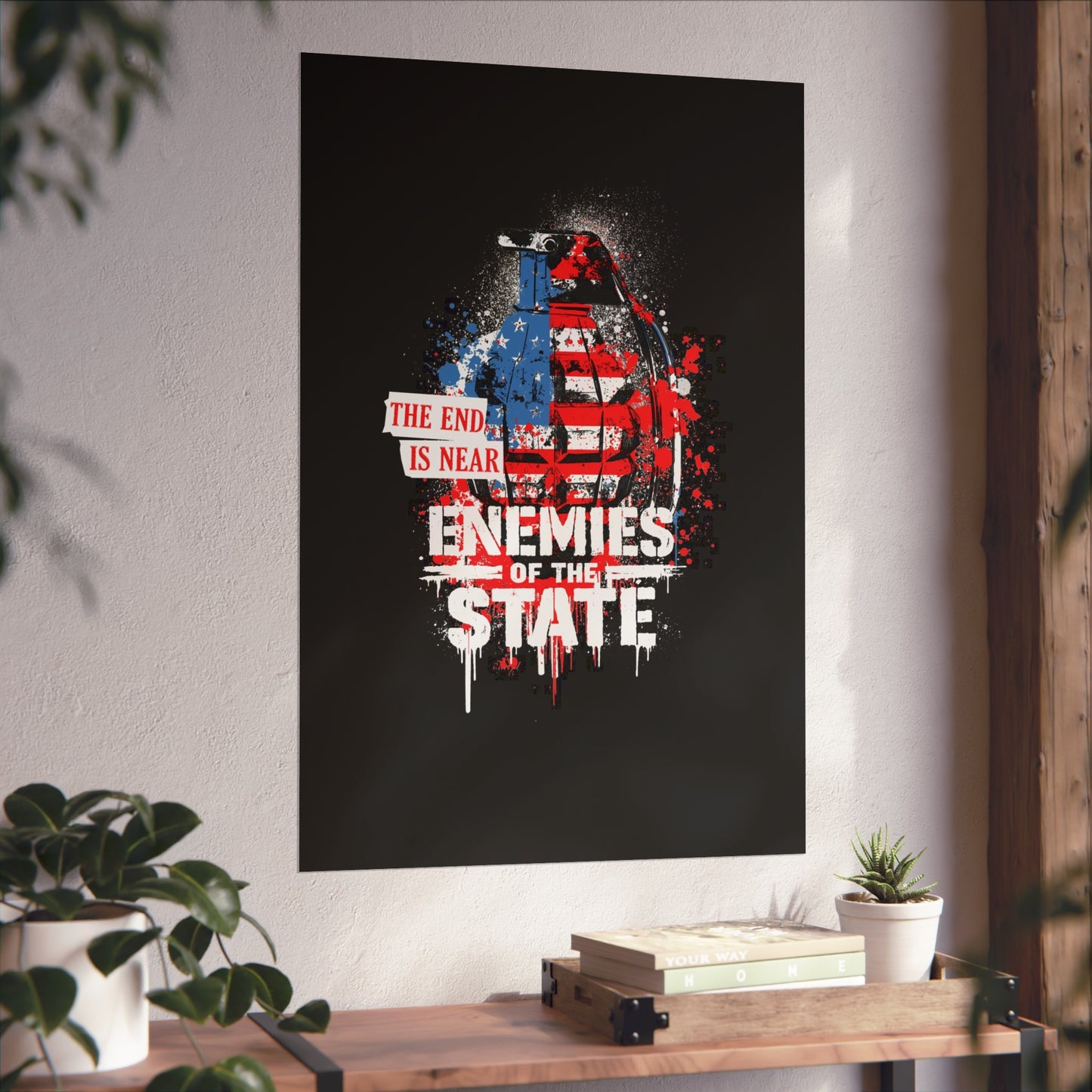 American Grenade Poster