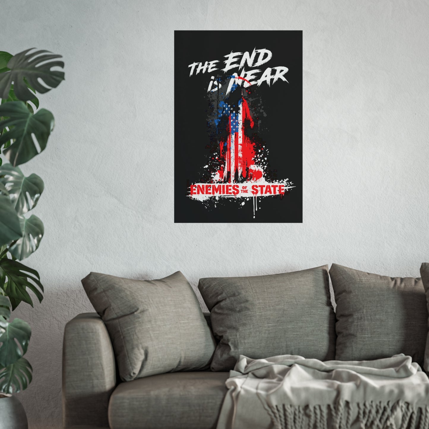The End is Near - American Reaper Poster