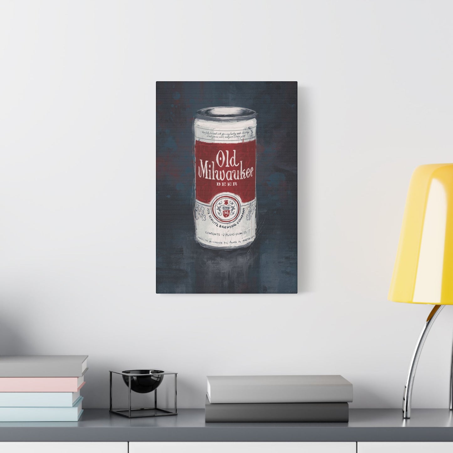 Red Label Memories Art Canvas